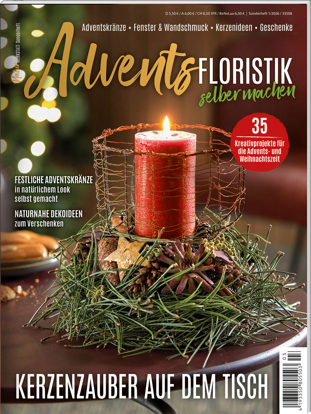 NaturWERKSTATT Adventsfloristik selber machen