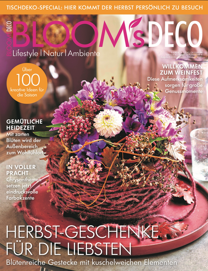 BLOOM's DECO September/Oktober 2026