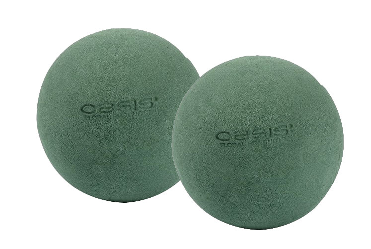 OASIS®IDEAL Steckschaum-Kugel 2er Set